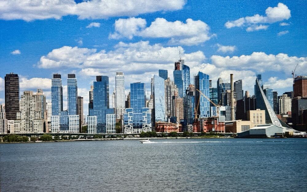 New York City Canvas Art Print Barry Glick 2017 Signed Original Manhattan OOAK